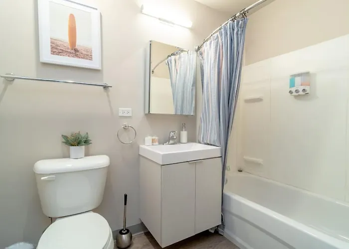 Apartamento Bright 2br With Gym And Optional Parking Near Soldier Field, Museum Campus, Mccormick Place