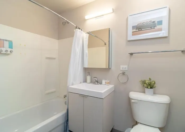 Bright 2br With Gym And Optional Parking Near Soldier Field, Museum Campus, Mccormick Place *